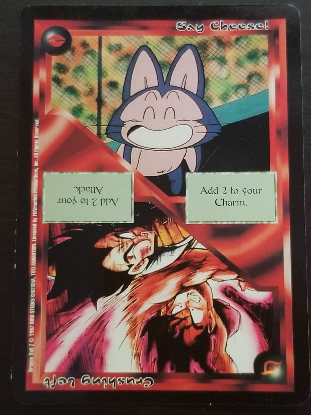 TCG Dragonball Z (Ani-Mayhem) - Say Cheese! / Crushing Left